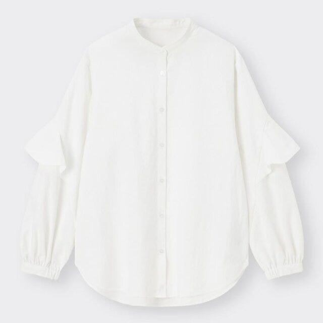 GU　トップス　ブラウス　上品