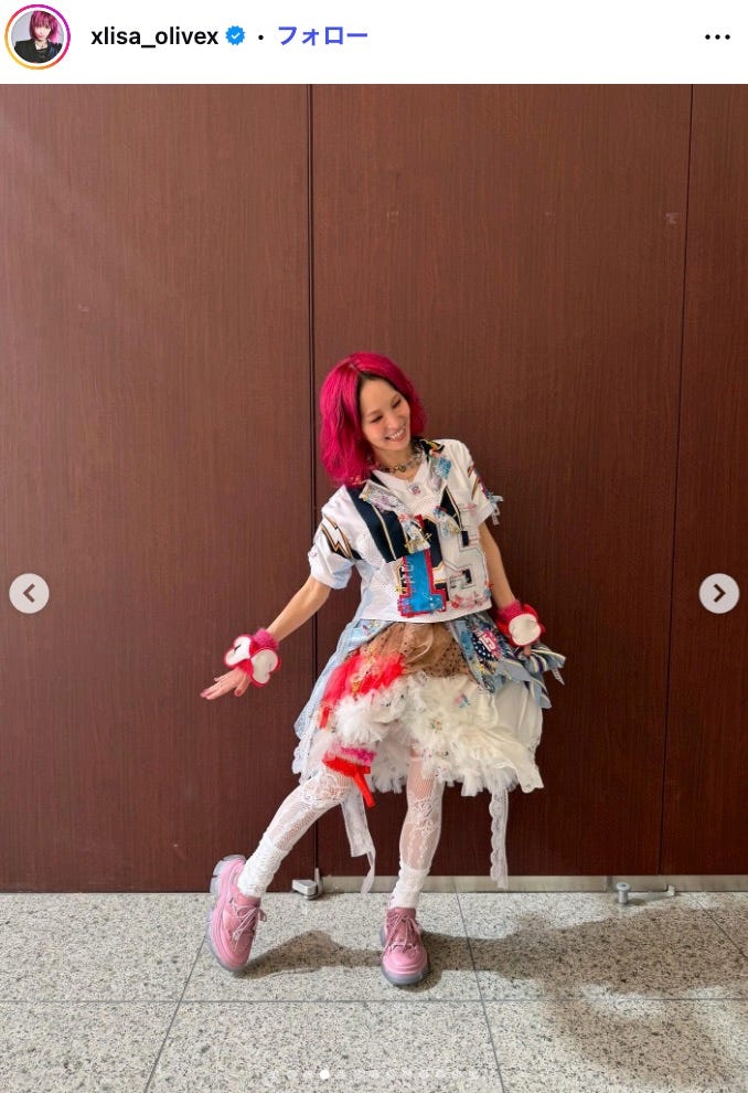 LiSA Instagramより