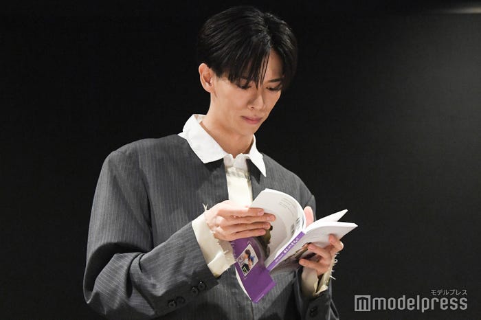 聞かれる度に出来栄えの点数を上げるリョウガ(C)モデルプレス