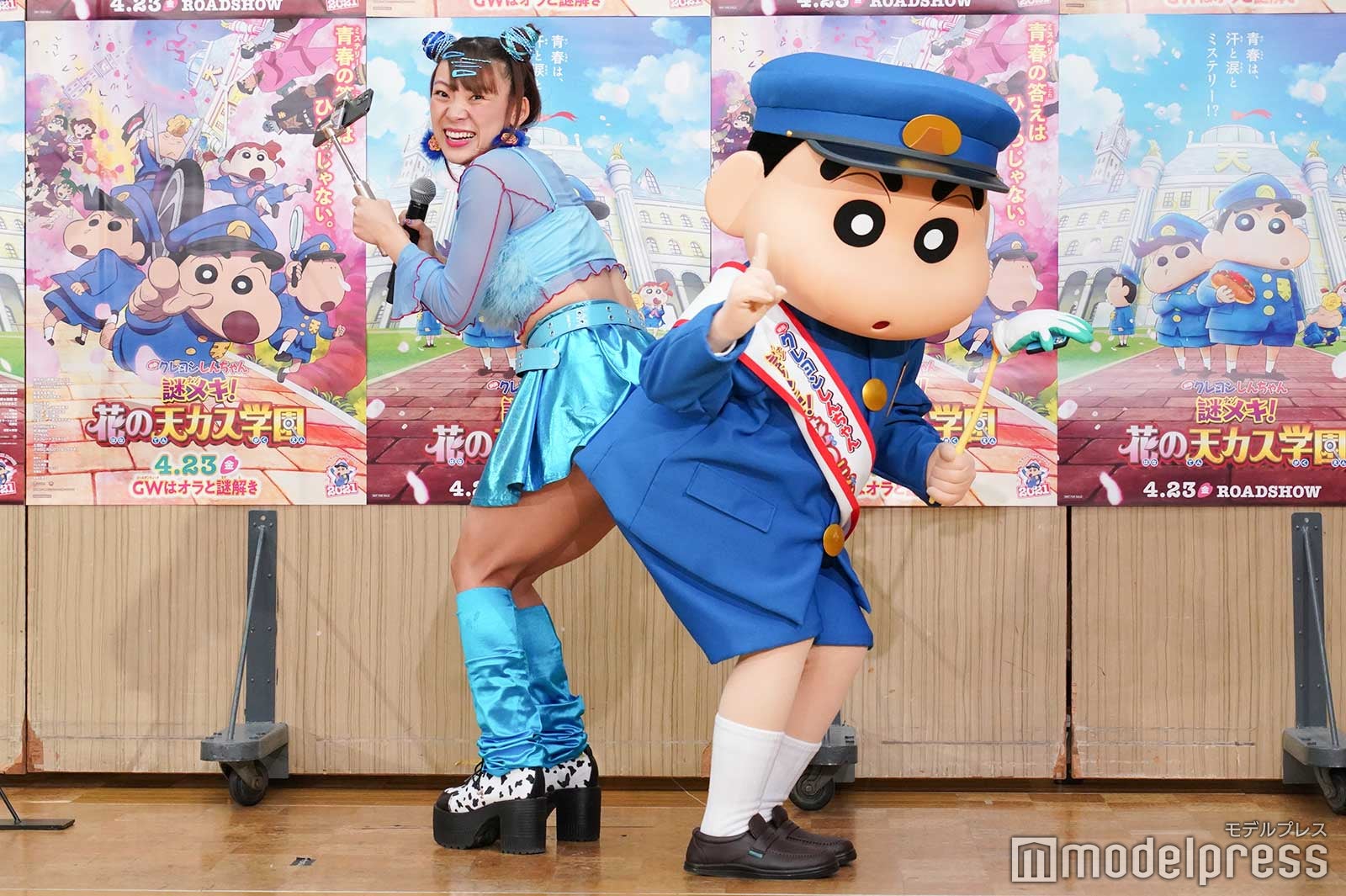 フワちゃん、しんのすけ （C）モデルプレス