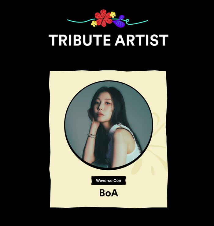 「2025 Weverse Con Festival」トリビュートアーティスト BoA(提供写真)