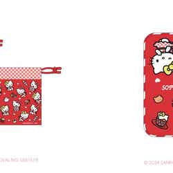 巾着税込1,540円、ミニタオル税込1,540円(C)2024 SANRIO CO.,LTD.APPROVAL NO.L651619