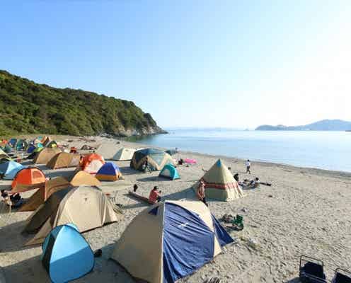 無人島で野外映画フェス「MUJINTO cinema CAMP KANSAI 2020」大自然の中で映画鑑賞