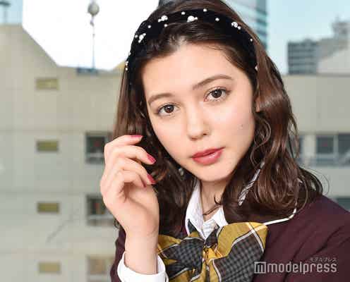 “横幅12cm超小顔モデル”愛花の知られざる努力&コンプレックス…演技にも初挑戦「1番の劣等感がありました」<「ブラックシンデレラ」インタビュー>