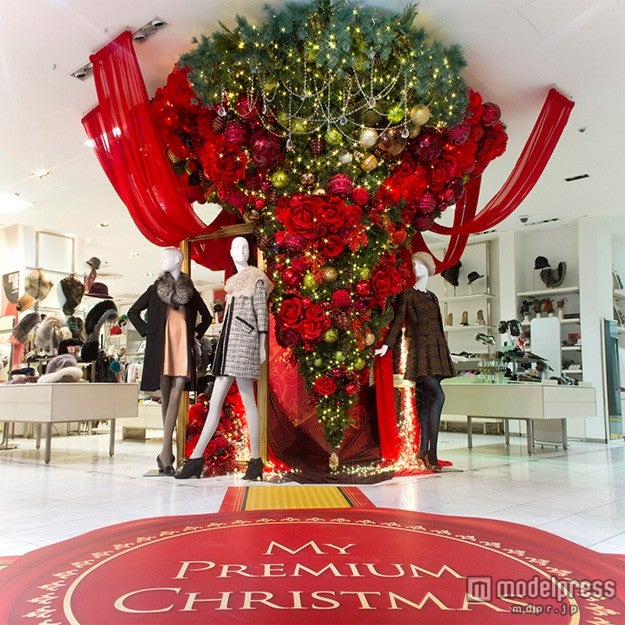 松屋銀座がクリスマスムードたっぷりに