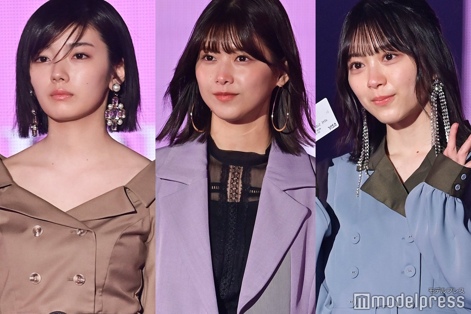 櫻坂46渡邉理佐・森田ひかるらステージ集結 EXITと息の合ったやり取り＜TGC2021 S／S＞