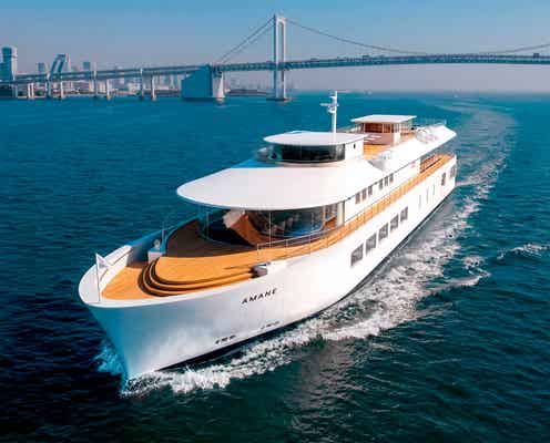 新クルーズ船「AMANE」2027年春に就航 東京湾を“庭”に見立てた上質な船上空間に