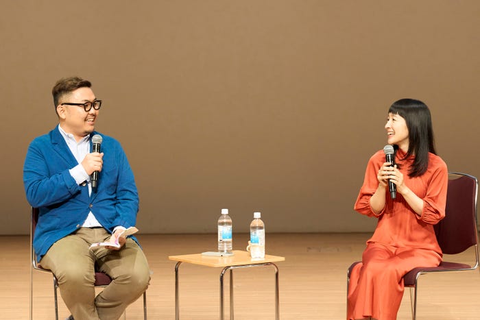 川原卓巳、近藤麻理恵「RaiseLifework女性の働き方・生き方フォーラム2023」(提供写真)