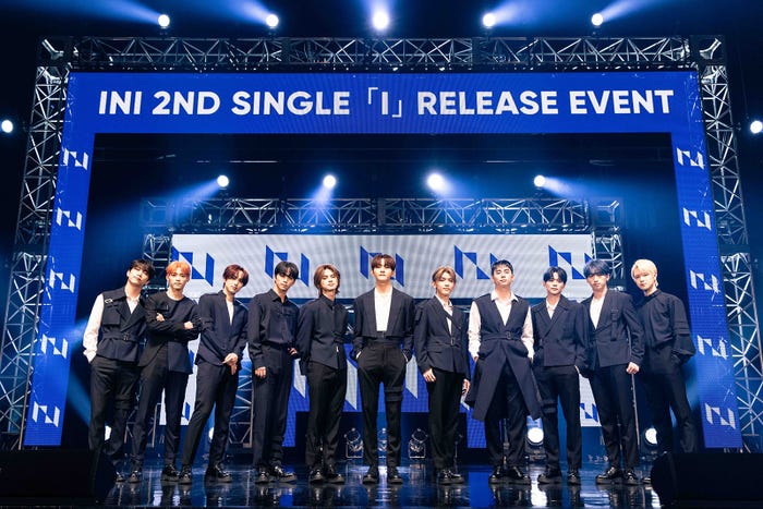 INI/INI 2ND SINGLE「I」リリースイベント(C)LAPONE ENTERTAINMENT