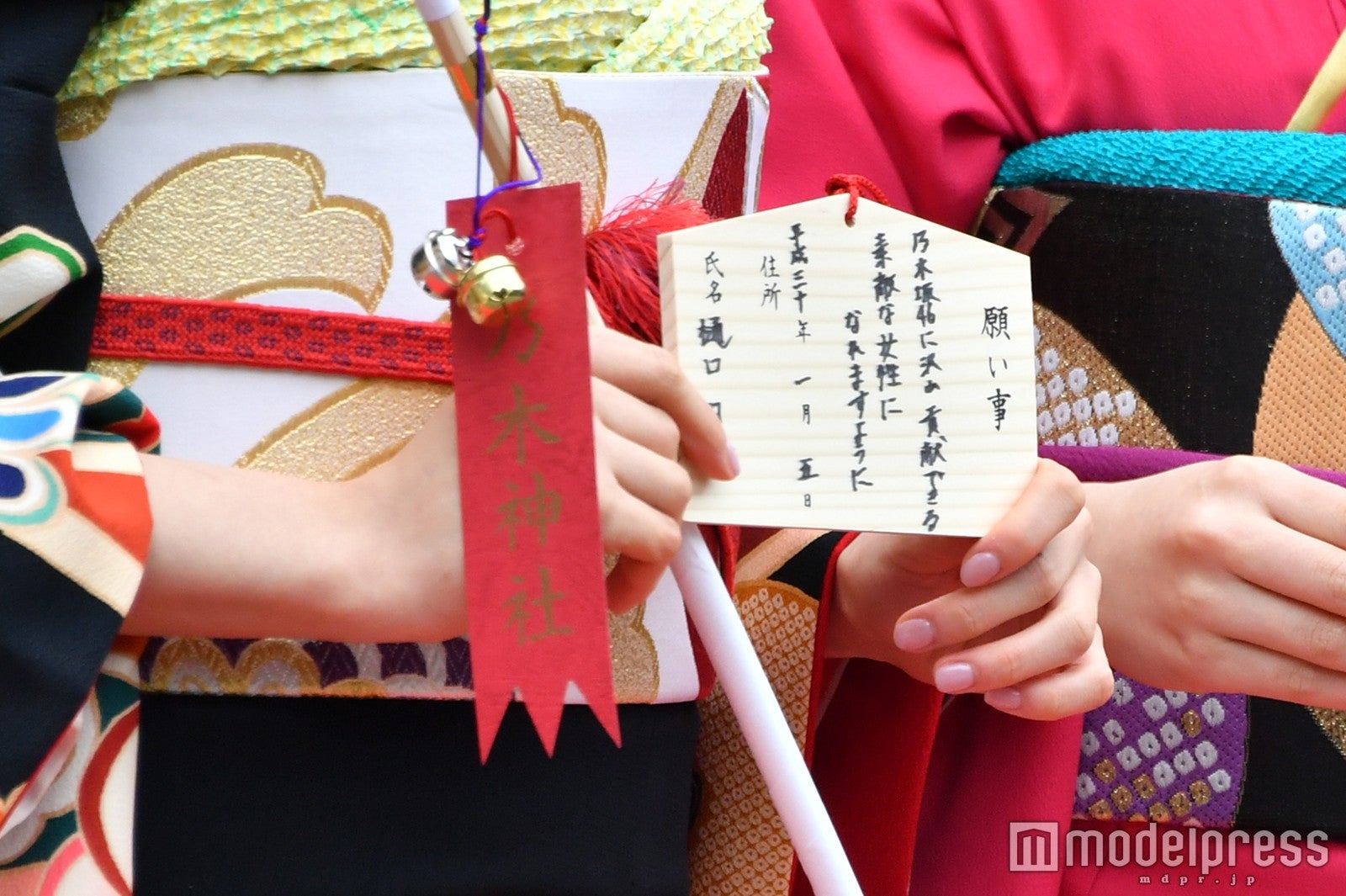 樋口日奈の絵馬 （C）モデルプレス