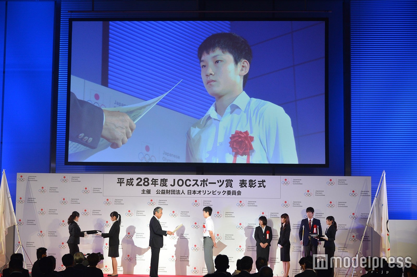 張本智和選手 （C）モデルプレス