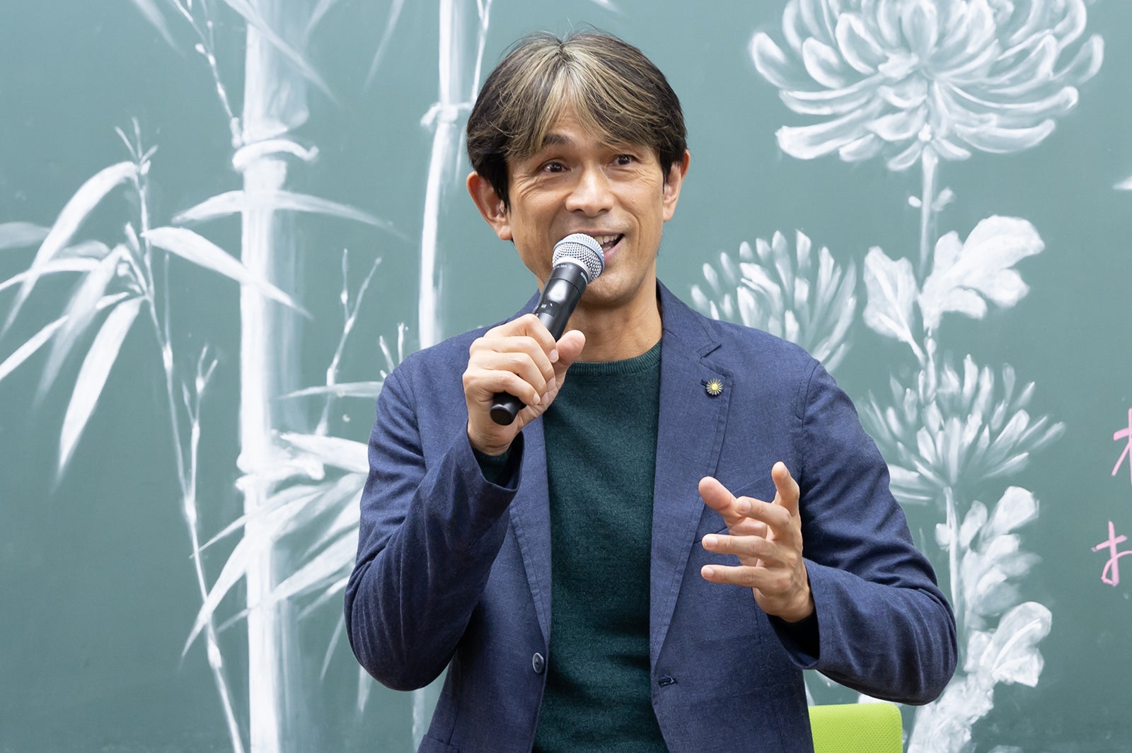 江口洋介（C）砥上裕將／講談社　（C）2022映画「線は、僕を描く」製作委員会