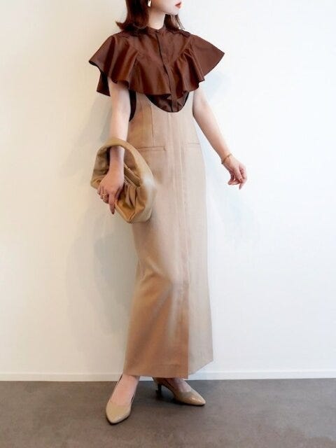 淡色コーデ　夏