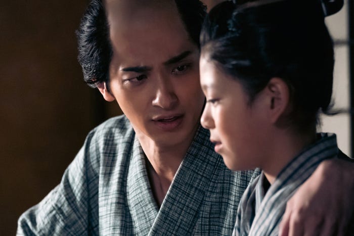 横浜流星、渡邉斗翔「べらぼう~蔦重栄華乃夢噺~」第5話(C)NHK