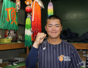 センバツ出場の滋賀学園・吉森爽心 昨年の雪辱誓った「全員がしっかり準備した状態で入るべき」経験者として引っ張る