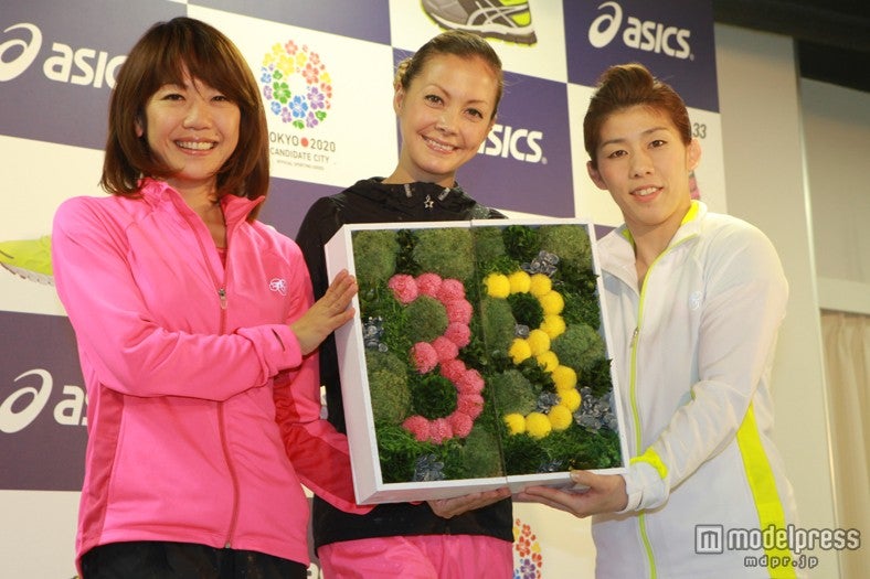 （左から）高橋尚子、土屋アンナ、吉田沙保里