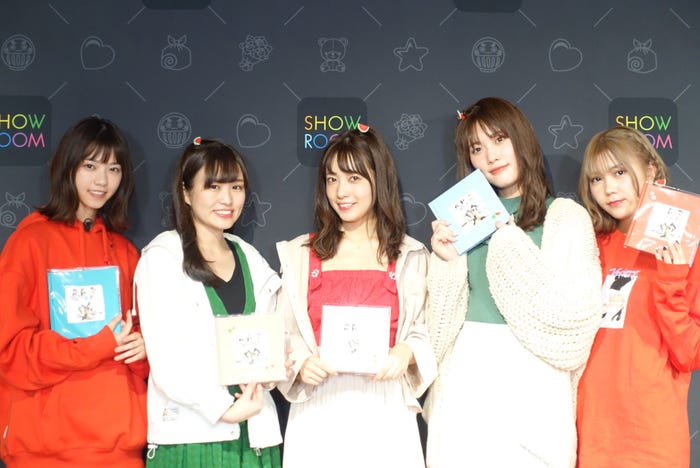 (左から)西野七瀬、伊藤かりん、斉藤優里、伊藤純奈、川後陽菜(提供写真)