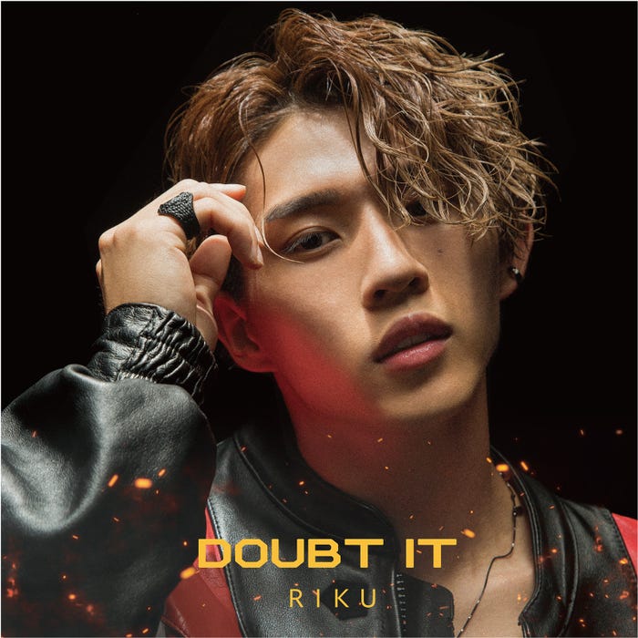 RIKU 1st Single「Doubt it」初回盤Bジャケ写(提供写真)