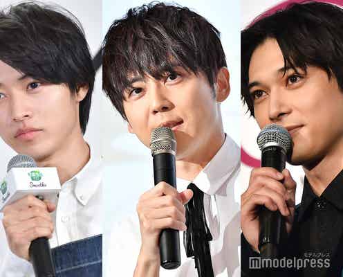 梶裕貴・山崎賢人・吉沢亮、「顔面偏差値高すぎる」3ショットが話題
