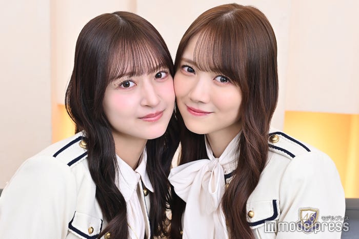 金川紗耶、田村真佑/取材は2人で実施(C)モデルプレス