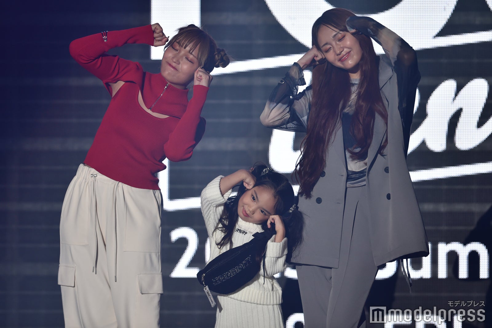 ねお、望蘭、みゆ（山崎美優）（C）モデルプレス