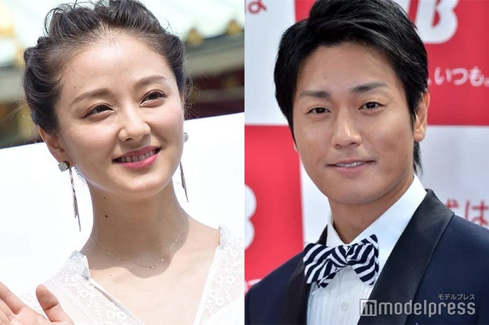 中越典子、永井大(C)モデルプレス