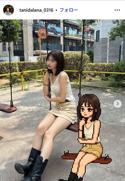 谷田ラナInstagramより