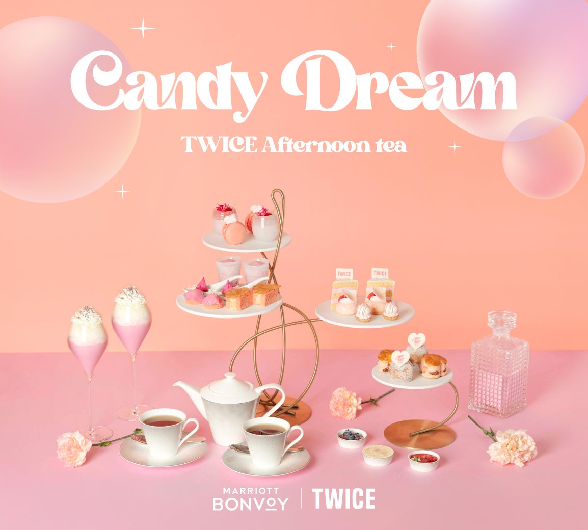 【キャンディー・ドリーム】TWICEアフタヌーンティー※写真は2名分イメージ／提供画像