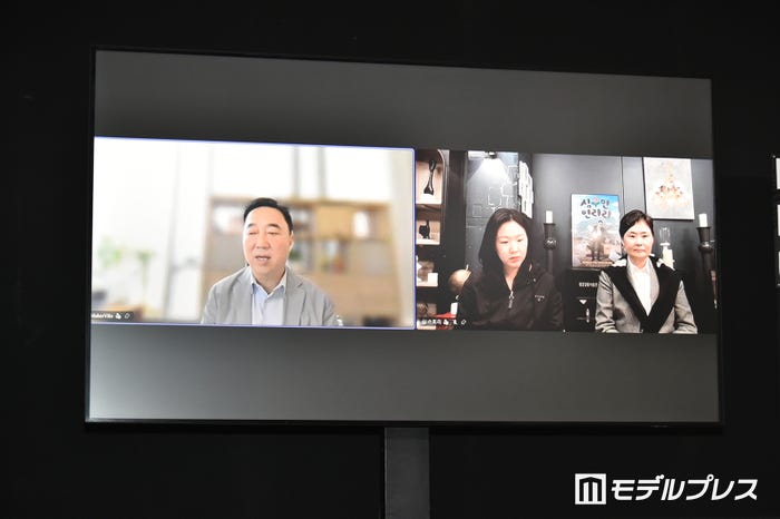 Mr. Kenneth Kam、Ms. Song Seon Eui、Mr. Kenneth Kam(C)モデルプレス