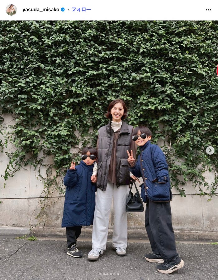 安田美沙子Instagramより