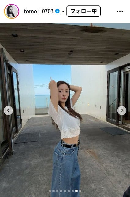 板野友美Instagramより