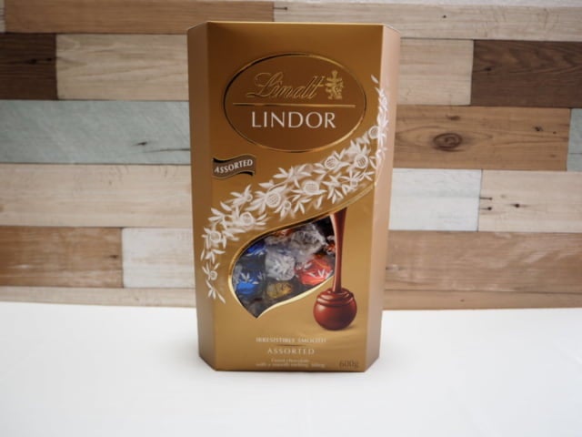 リンドールチョコアソートのパッケージ