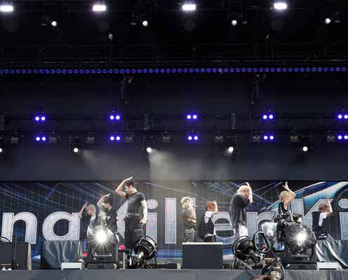 MAZZEL「僕たちの魅力を届けに来ました」RYUKIが替え歌・RAN&SEITOのダンスシーン…“ほぼノンストップ”8曲披露【a-nation 2025】