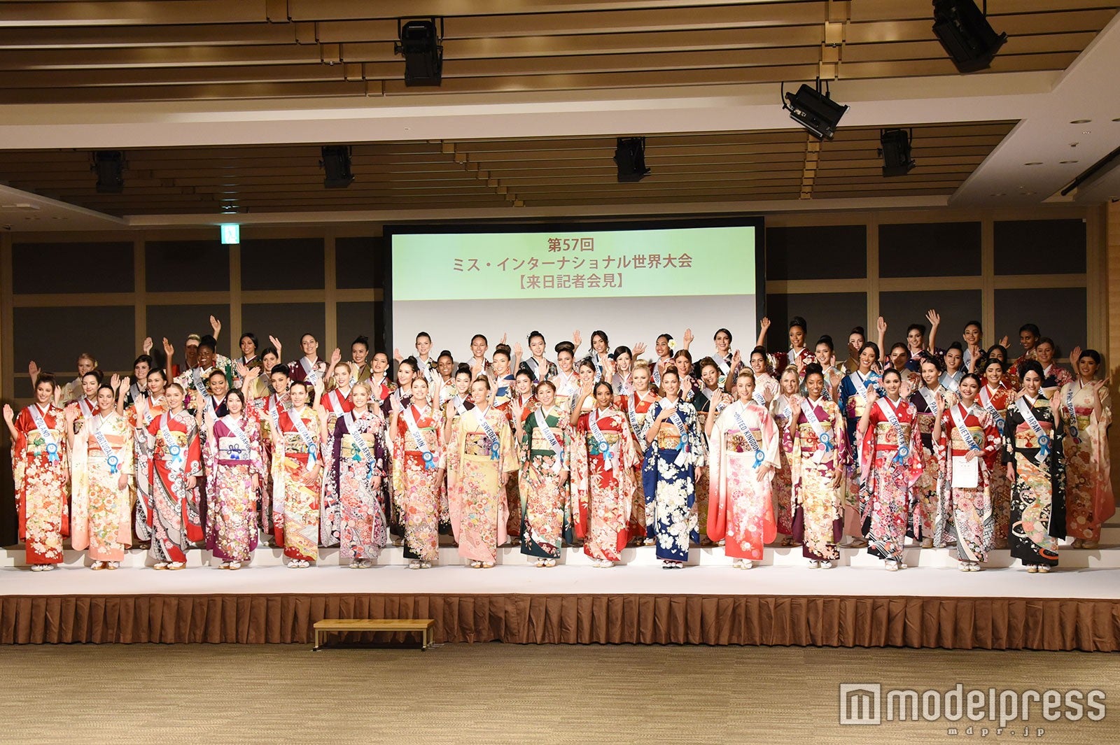 ミス・インターナショナル各国代表 （C）モデルプレス