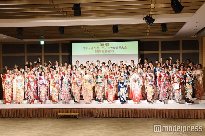 ミス・インターナショナル各国代表 (C)モデルプレス