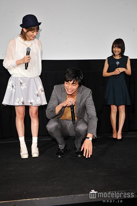 本田翼、東出昌大、有村架純