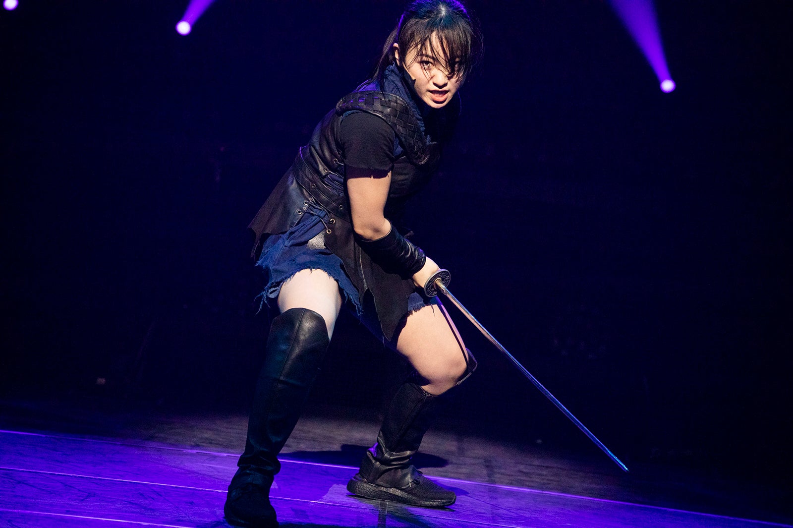 舞台「あずみ～戦国編～」公開稽古より（提供画像）