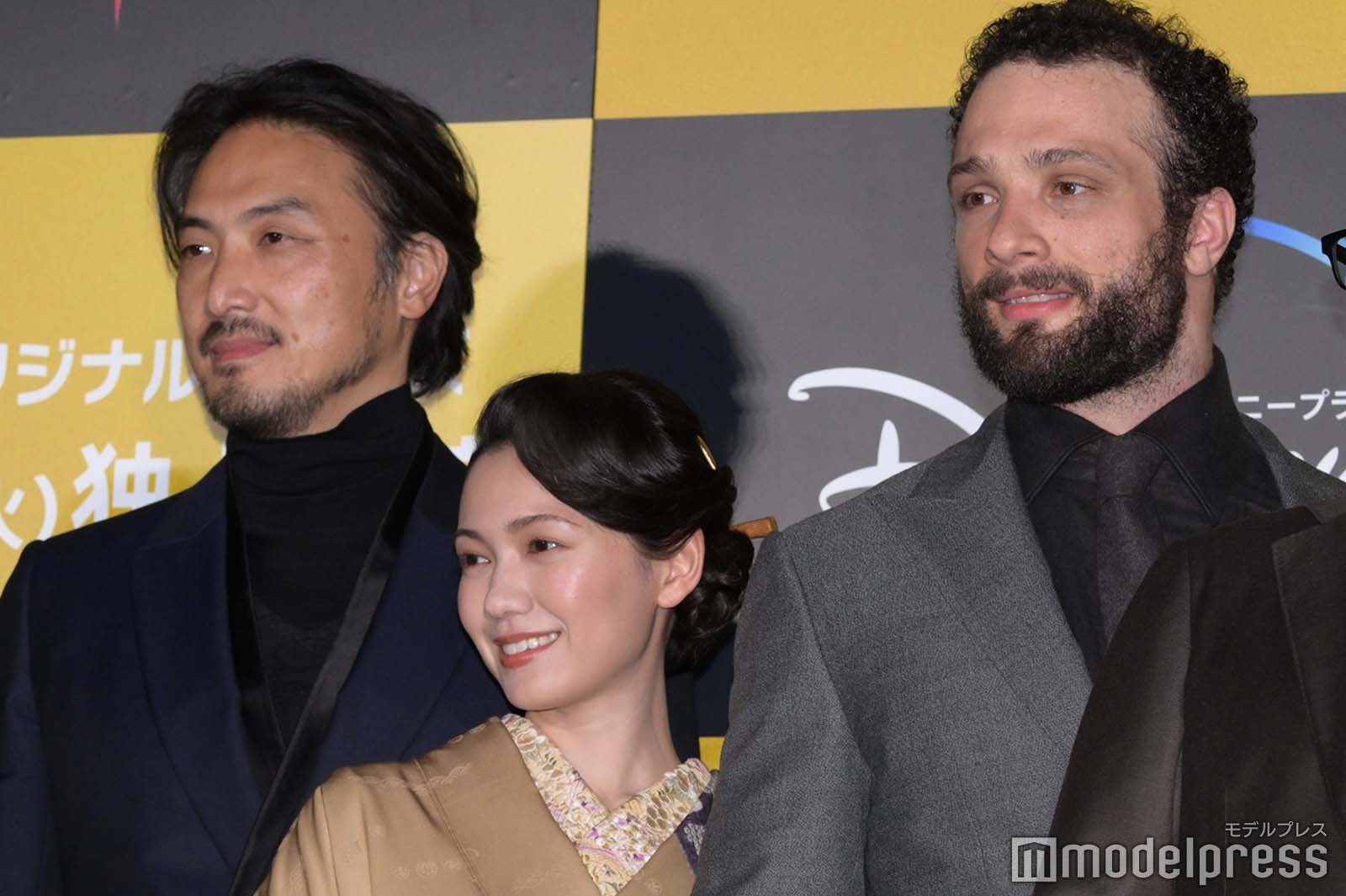 平岳大、二階堂ふみ、コズモ・ジャーヴィス（C）モデルプレス