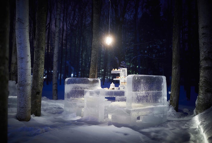 氷のアフタヌーンティー/画像提供:星野リゾート
