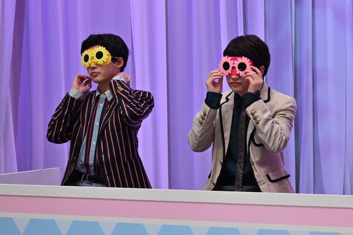 長尾謙杜、西畑大吾(C)ABCテレビ