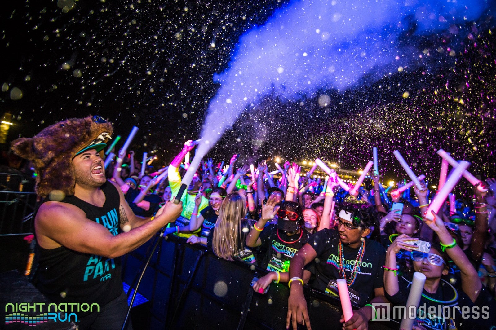 全米各地でムーブメントを巻き起こしている「ナイトネーションラン」／画像提供：VN