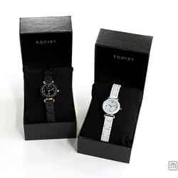シンプルなロゴ入りのデザインの「EGOIST」オリジナル腕時計