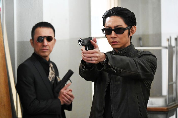 筧利夫、相葉雅紀「今日からヒットマン」最終話より(C)テレビ朝日