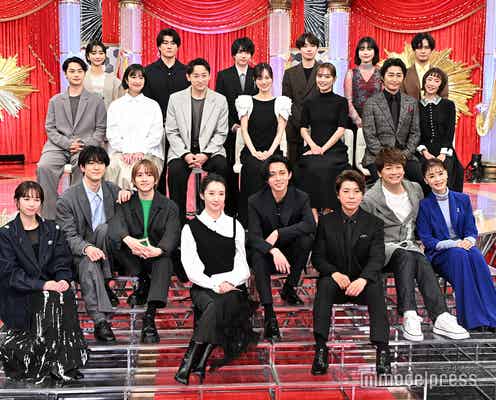 【写真特集】香取慎吾・清野菜名・板垣李光人・中島裕翔ら21人、フジ冬ドラマ制作発表会見に豪華集結