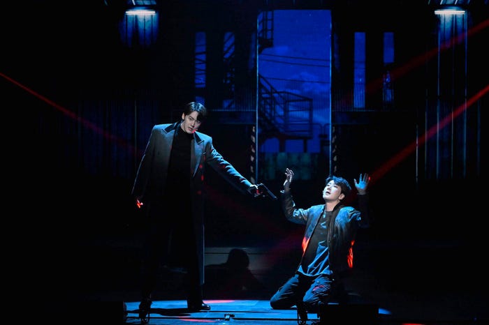 ミュージカル「愛の不時着」撮影:阿部章仁