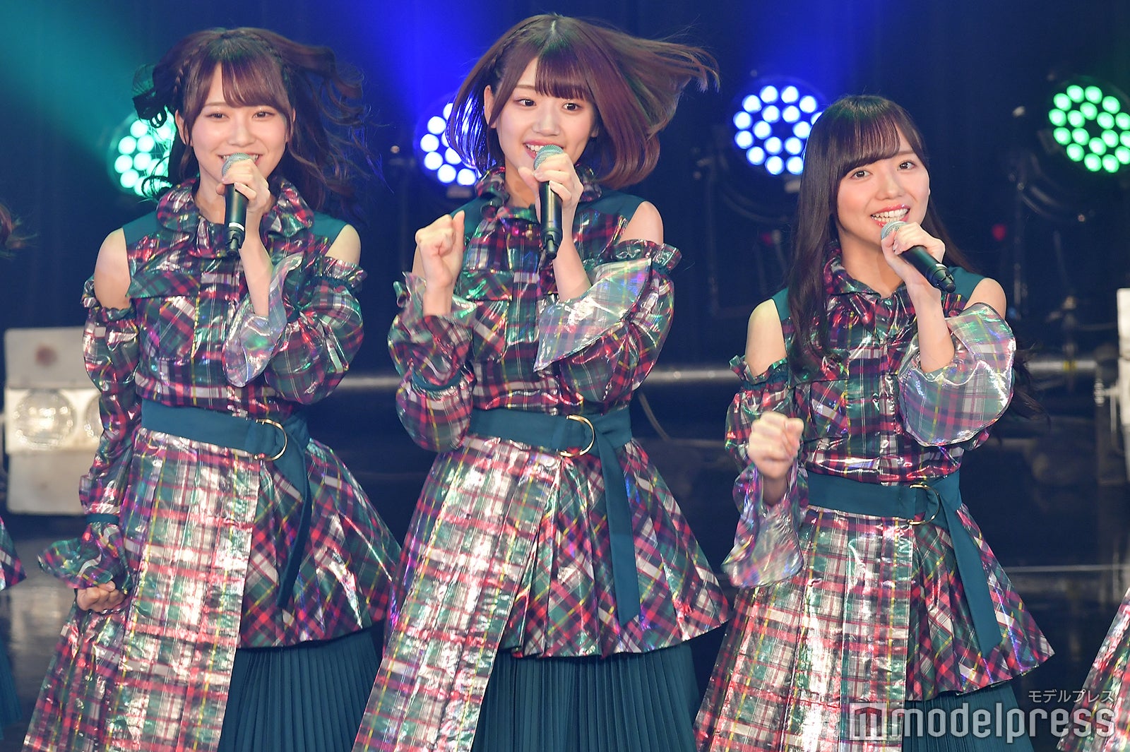 加藤史帆、佐々木美玲、齊藤京子「TOKYO IDOL FESTIVAL 2018」 （C）モデルプレス