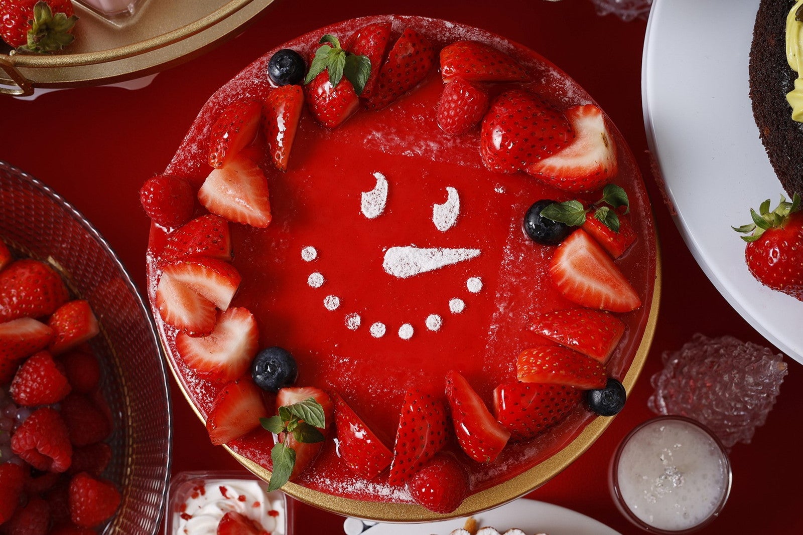 フェスティブストロベリー スイーツブッフェ～スノーマンワンダーランド～／提供画像