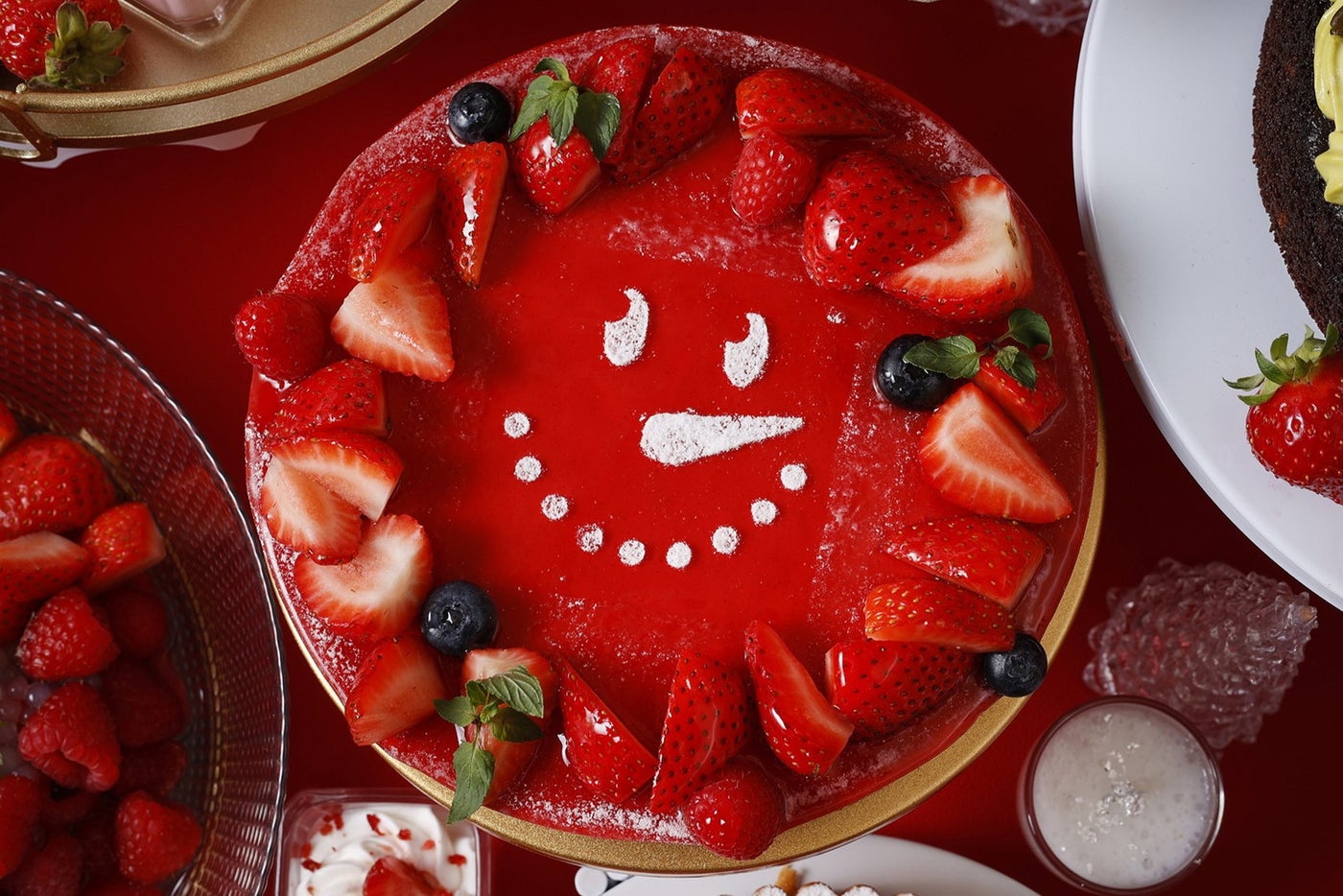 フェスティブストロベリー スイーツブッフェ～スノーマンワンダーランド～／提供画像