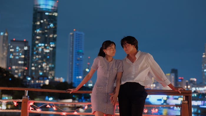 平松里菜、山崎至「バチェロレッテ・ジャパン」シーズン4エピソード8(C)2026 Warner Bros. International Television Production Limited. All Rights Reserved.