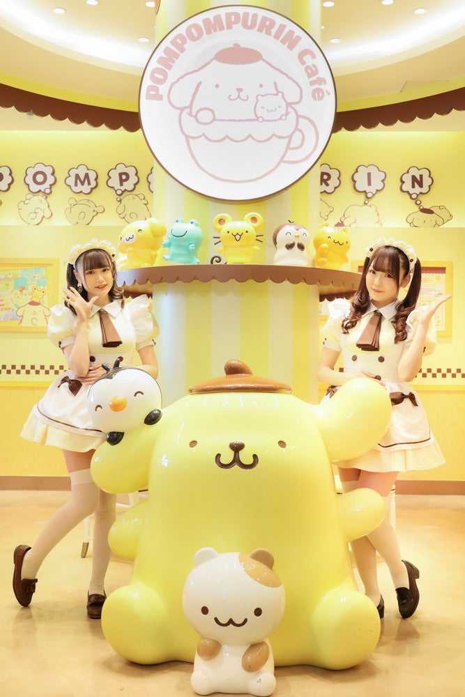 ポムポムプリンカフェ×あっとほぉーむカフェ（C）2021 SANRIO CO．，LTD．APPROVAL NO．S612265